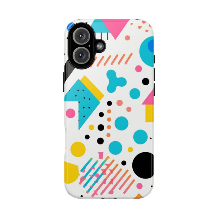 Kleurrijk Memphis Stijl Geometrisch Patroon
