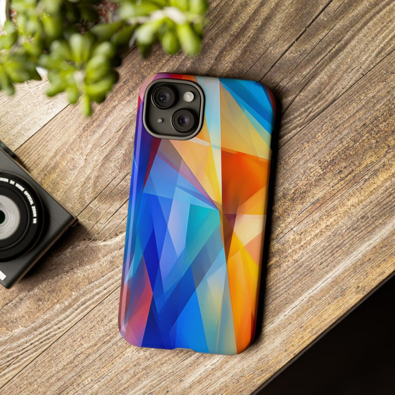 Levendig Geometrisch Abstract Ontwerp