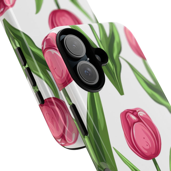 Roze Tulp Bloemenpatroon