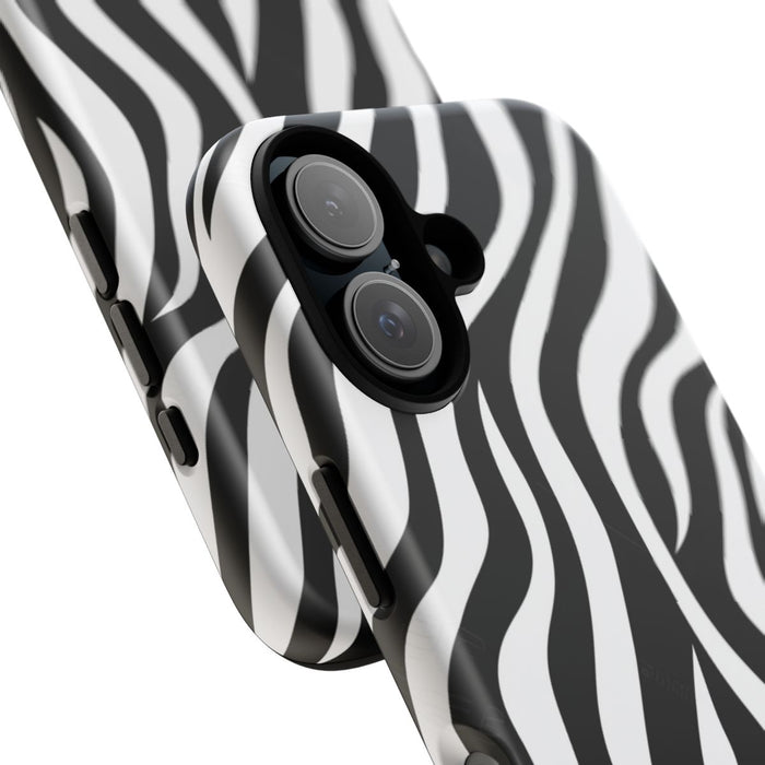 Zwart-Wit Zebra Strepenpatroon