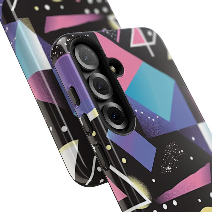 Geometrisch Vaporwave Abstract Patroon