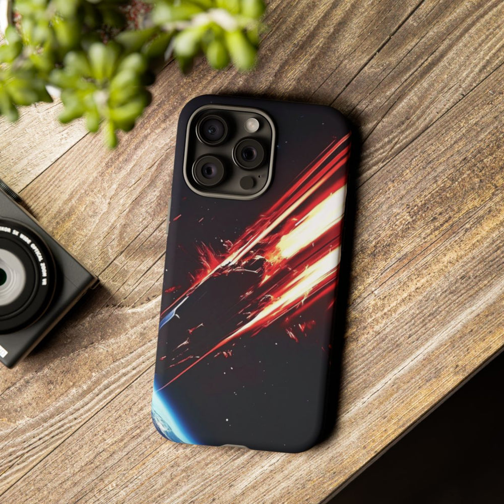 Vurige Meteoorinslag in de Ruimte