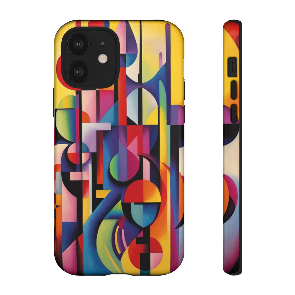 Abstracte Geometrische Vormen met Heldere Kleuren