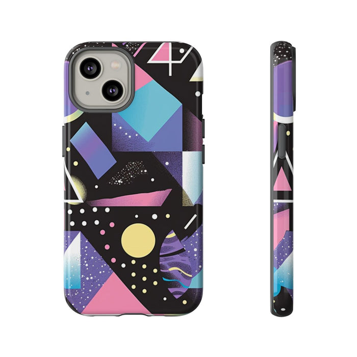 Geometrisch Vaporwave Abstract Patroon