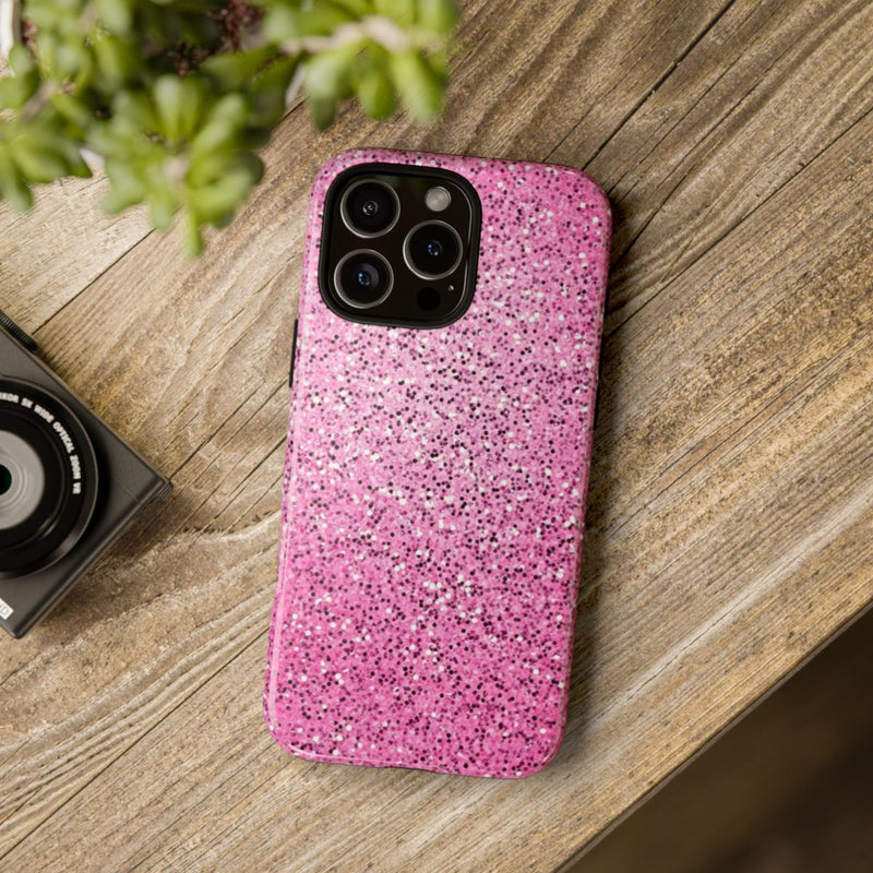 Roze Glitter Sprankelstructuur