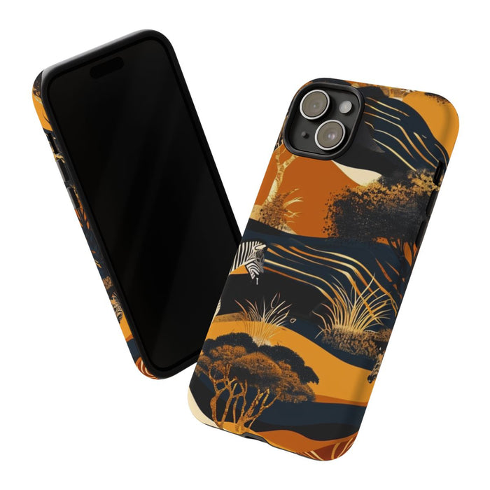 Abstract Afrikaans Savanne Zebra Patroon