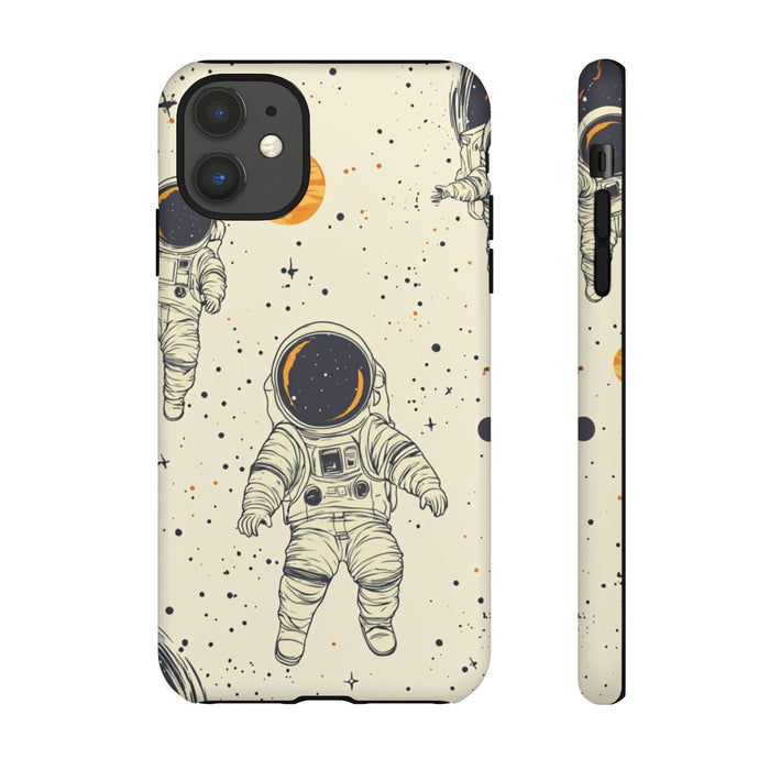 Astronauten en Planeten Ruimtepatroon