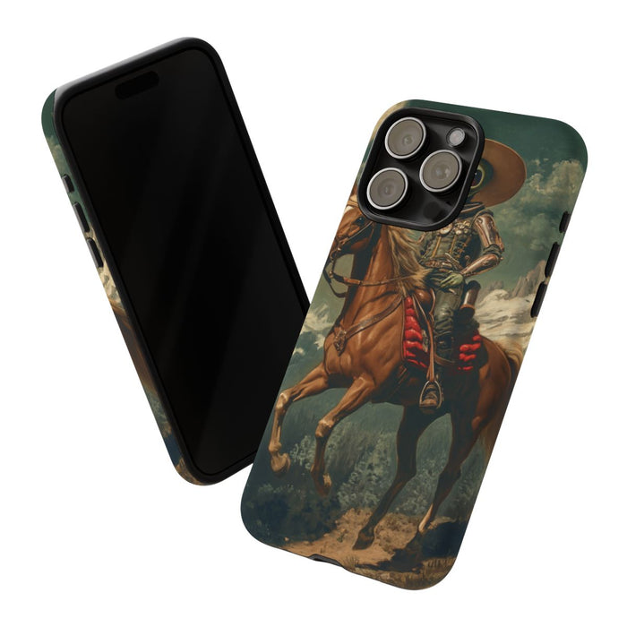 Buitenaardse Cowboy te Paard