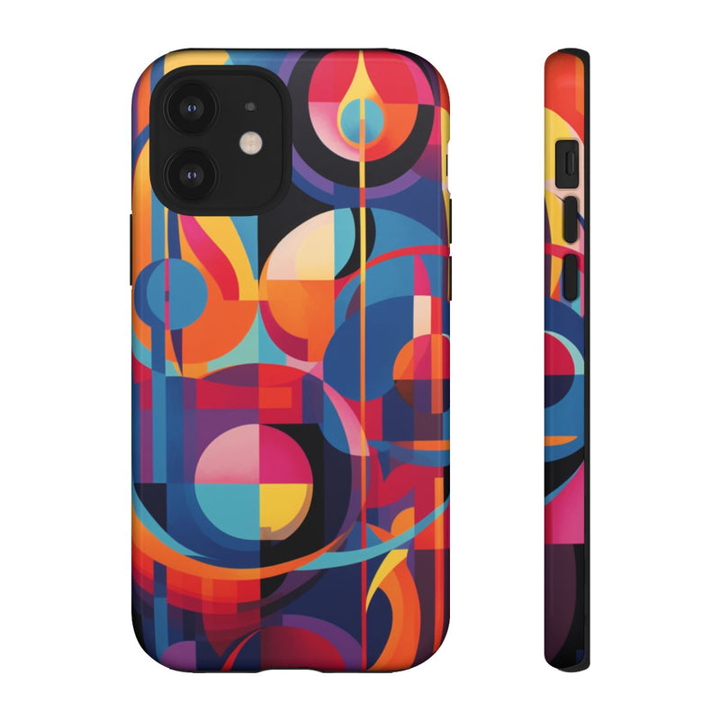 Vrolijke Geometrische Abstracte Kunst