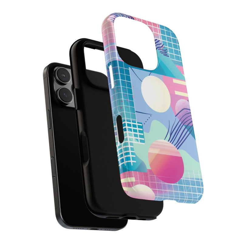 Abstract Geometrisch Patroon in Pasteltinten