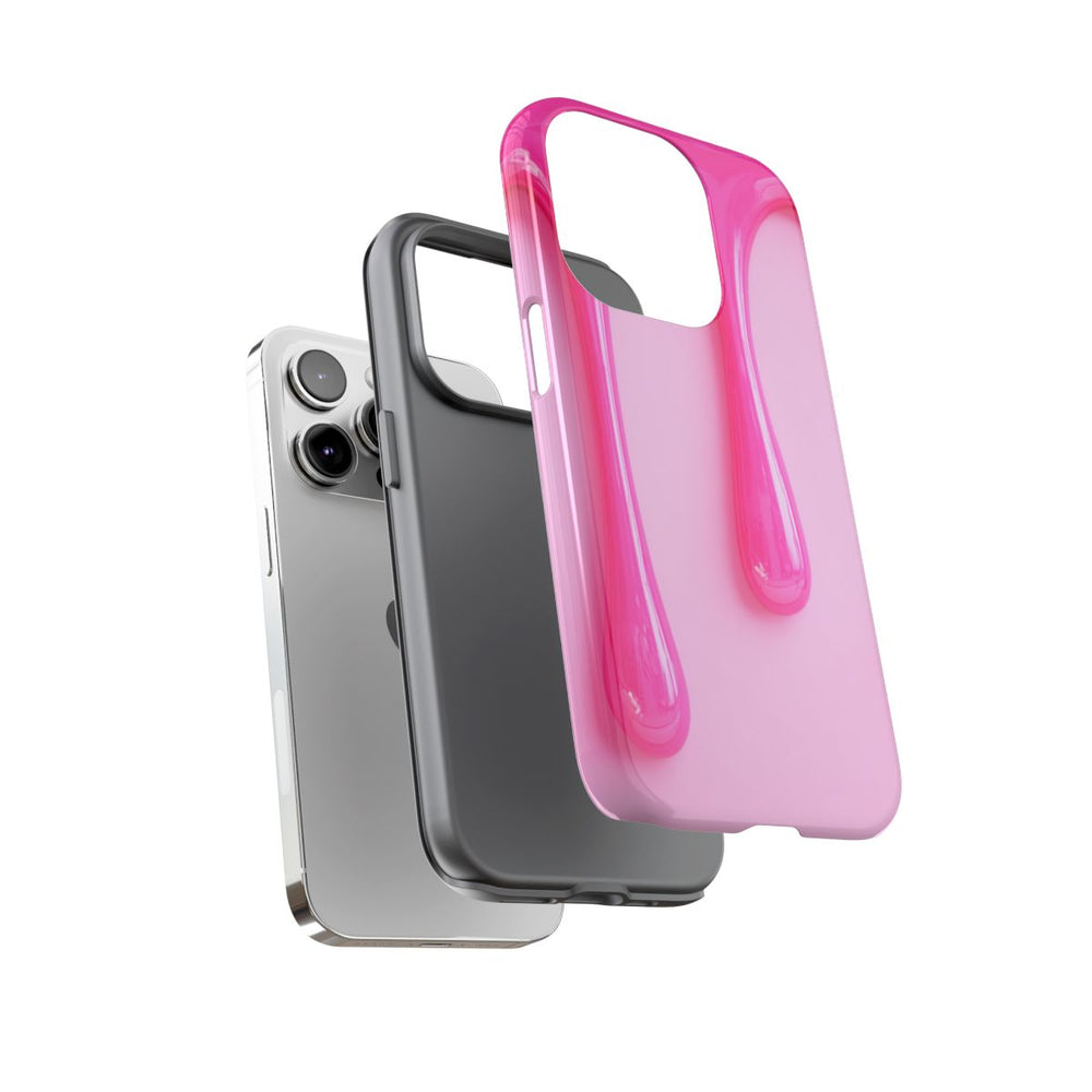 Glanzend Roze Druipend Vloeistofontwerp