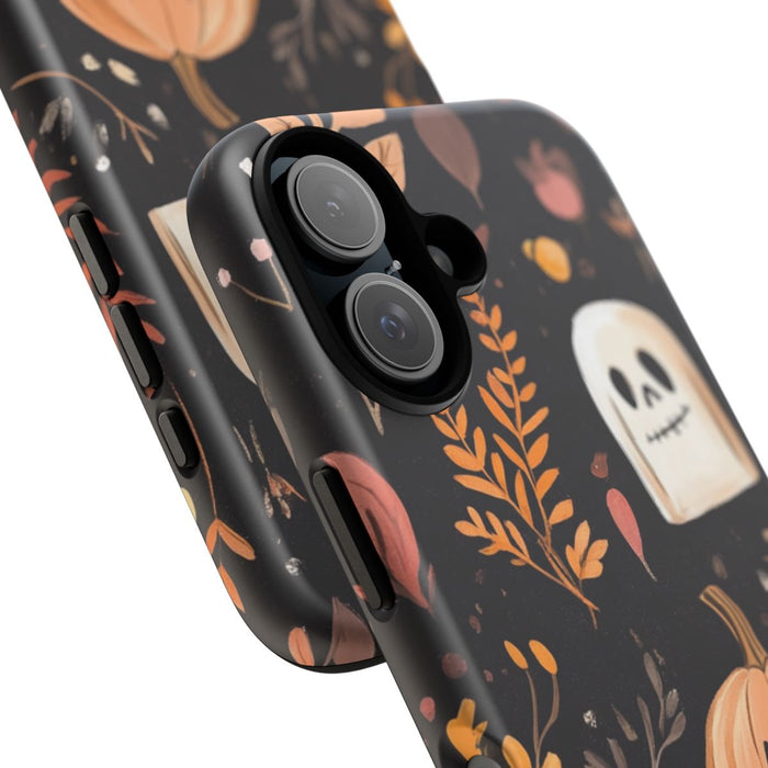 Halloween Pompoen- en Spookmotief