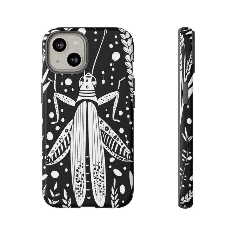 Zwart-Wit Sprinkhaan en Roggepatroon