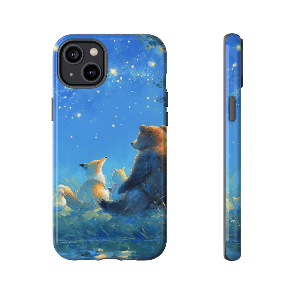 Beer, Vos en Eend Onder Sterrenhemel