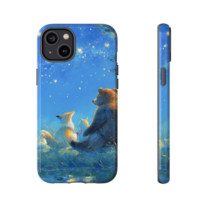 Beer, Vos en Eend Onder Sterrenhemel