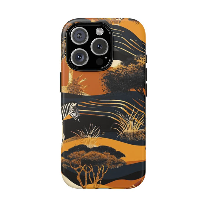 Abstract Afrikaans Savanne Zebra Patroon
