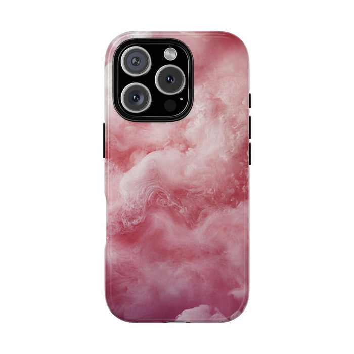 Roze en Witte Wolkenstructuur