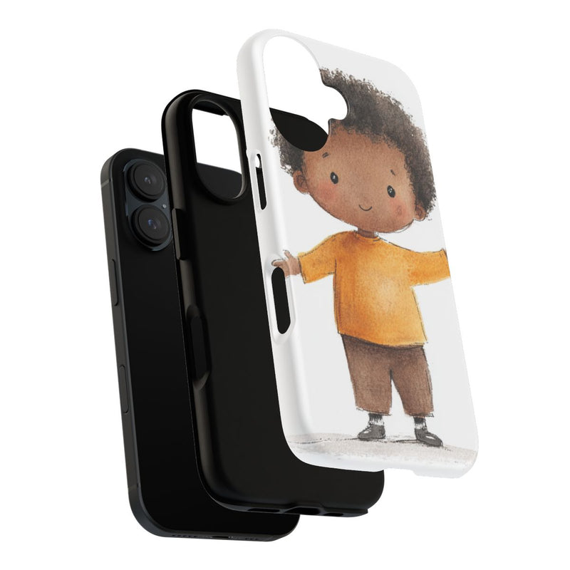 Minimalistische Waterverf Kinderillustratie