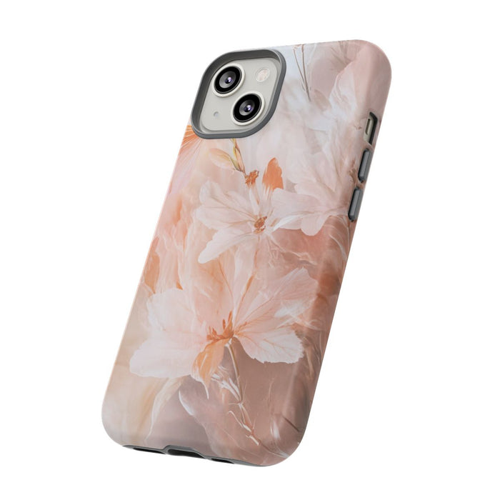 Subtiele Pastelkleurige Bloemen Abstract