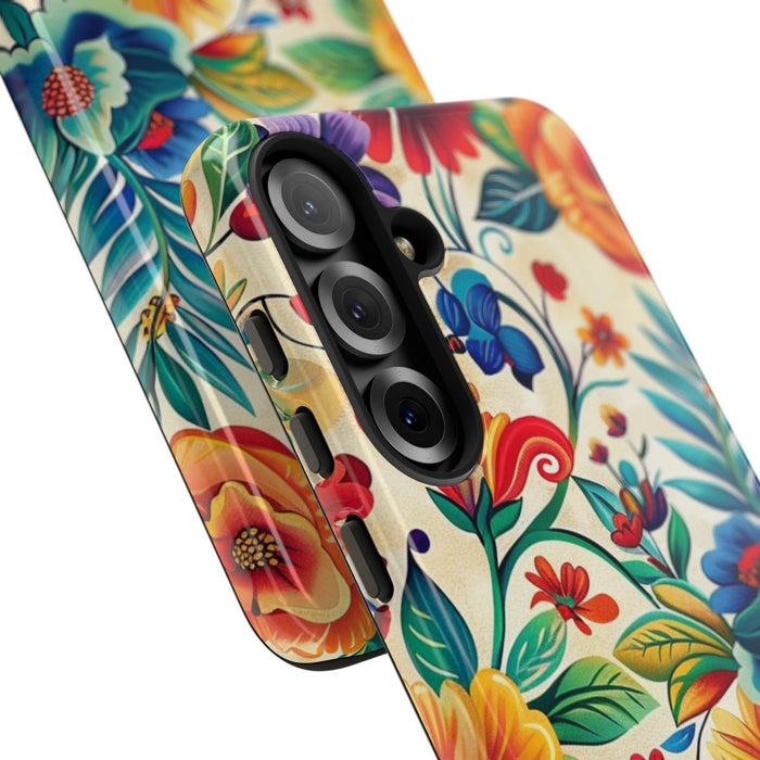 Vrolijk Multicolor Bloemenpatroon