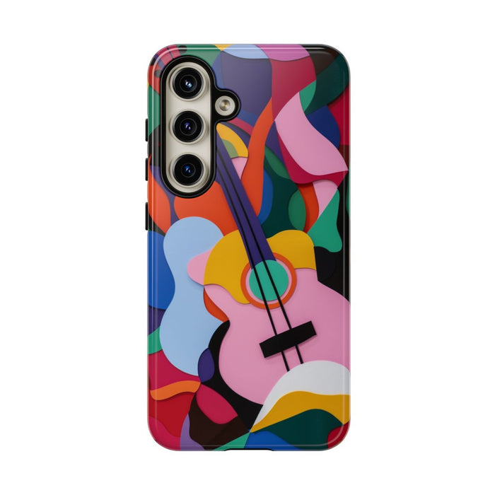 Kleurrijke Abstracte Gitaar