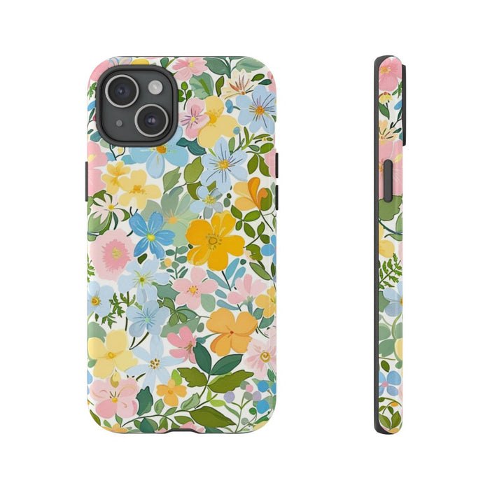 Vrolijk Pastel Bloemenpatroon
