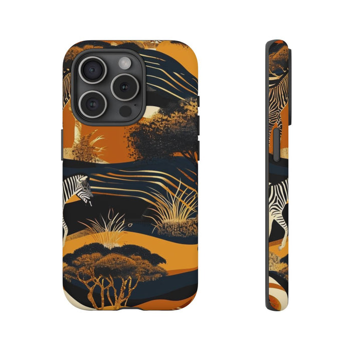 Abstract Afrikaans Savanne Zebra Patroon
