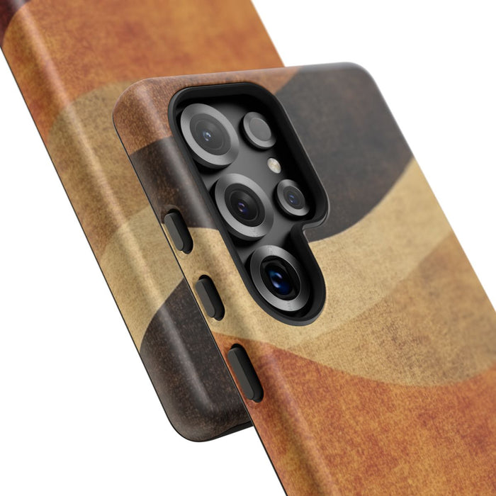Warme Abstracte Golfpatronen