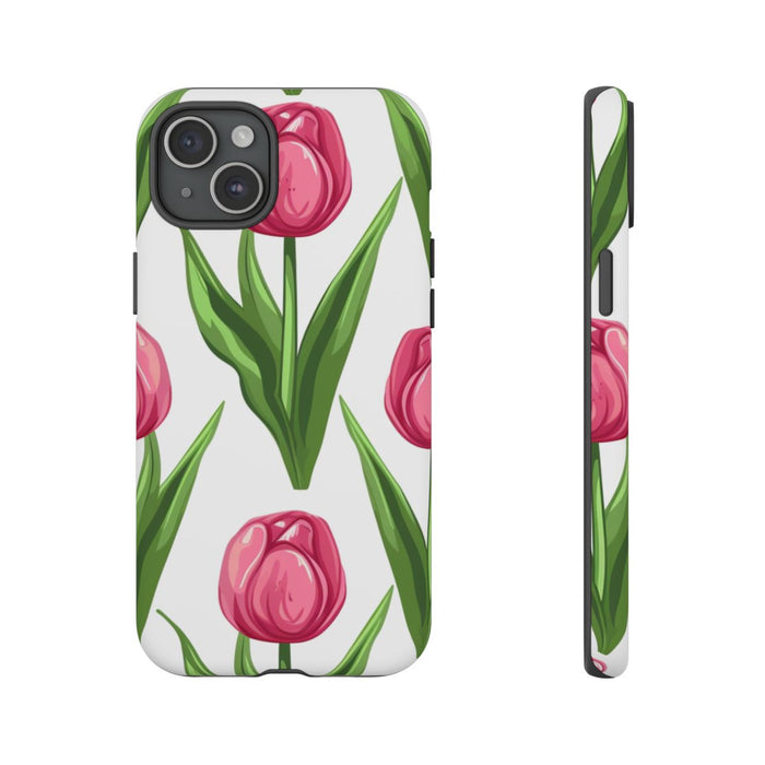 Roze Tulp Bloemenpatroon