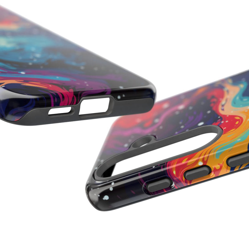 Kleurrijk Abstract Galaxy Patroon