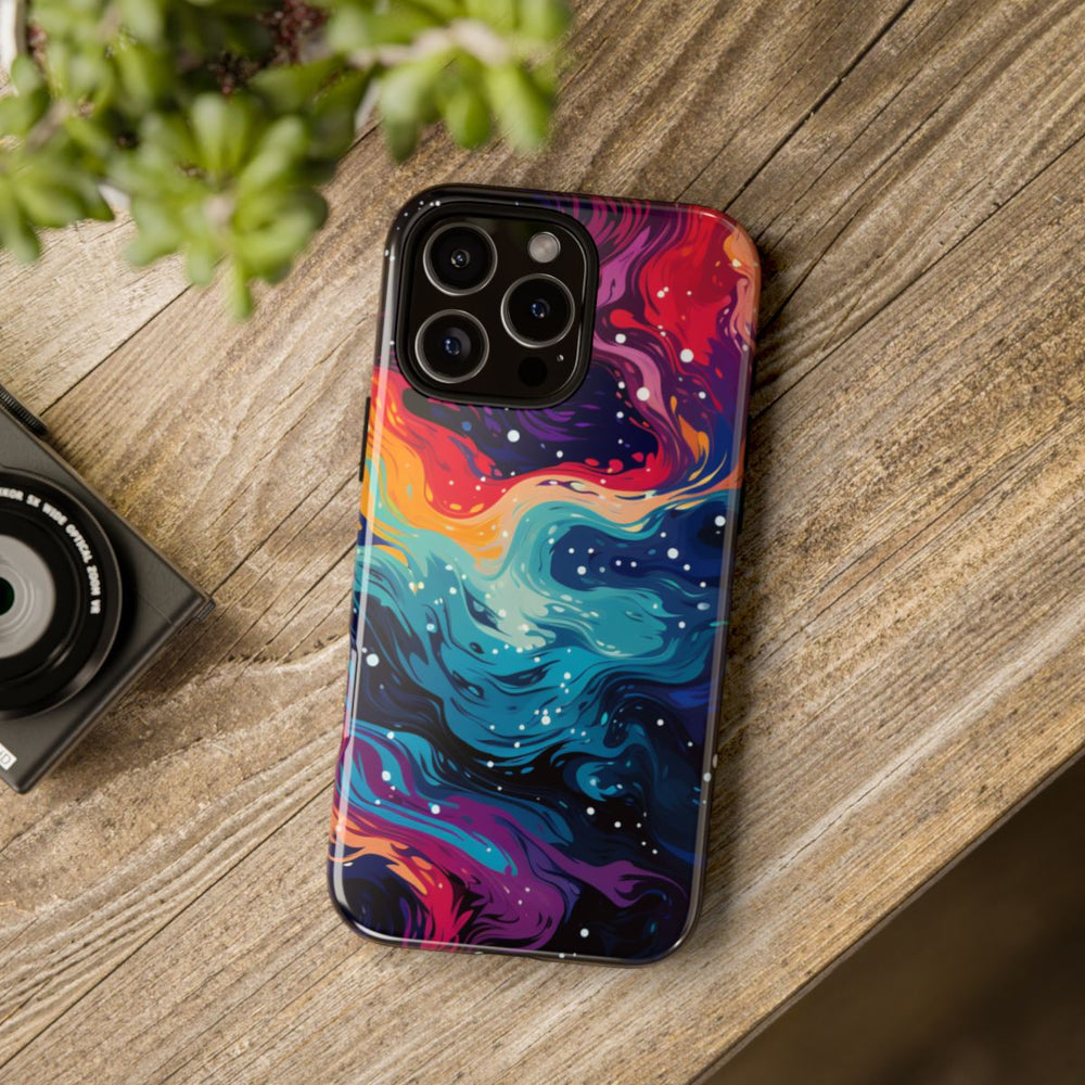 Kleurrijk Abstract Galaxy Patroon