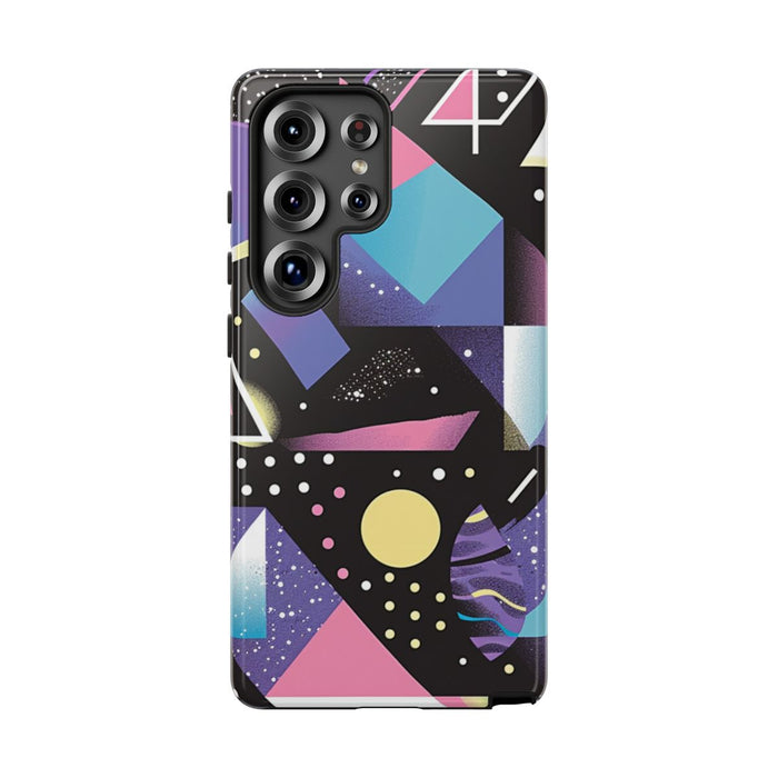 Geometrisch Vaporwave Abstract Patroon