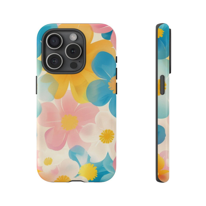 Vrolijk Pastel Bloemenpatroon