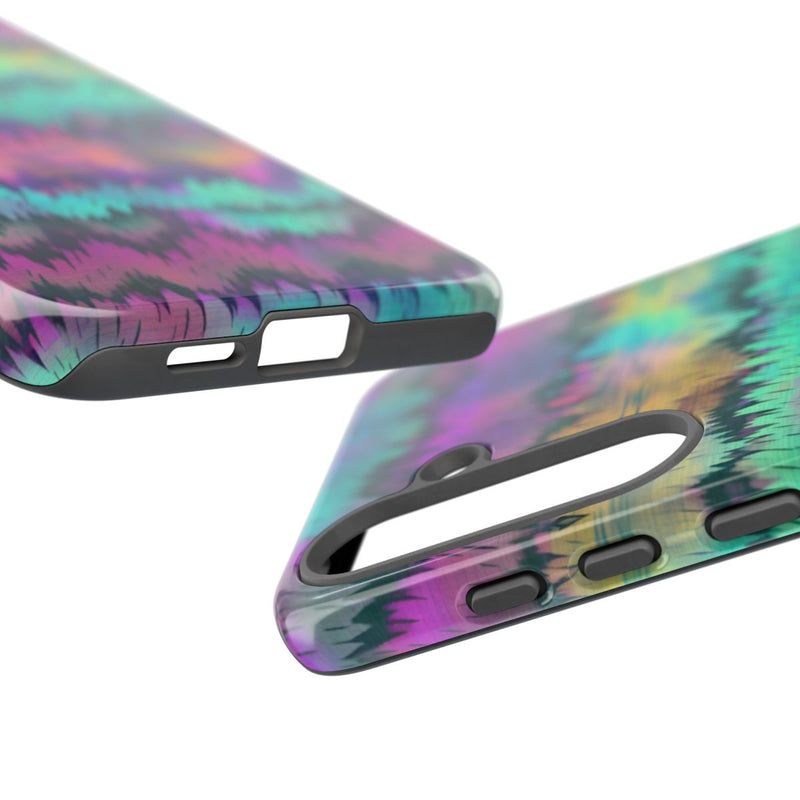 Kleurrijk Glitch Patroon Abstract Design