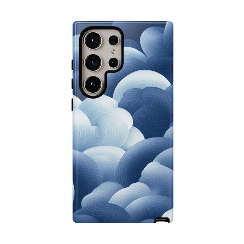 Blauw-Wit Wolkenpatroon