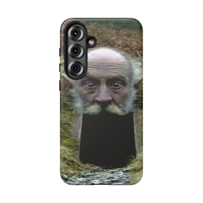 Surrealistische Reuzenhoofd-Toegang in de Natuur