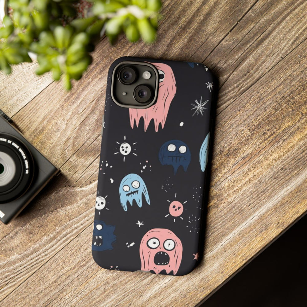 Schattige Horror-Spookjes Patroon