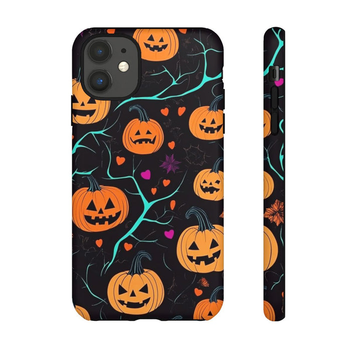 Herfstige Pompoenen en Hartenpatroon