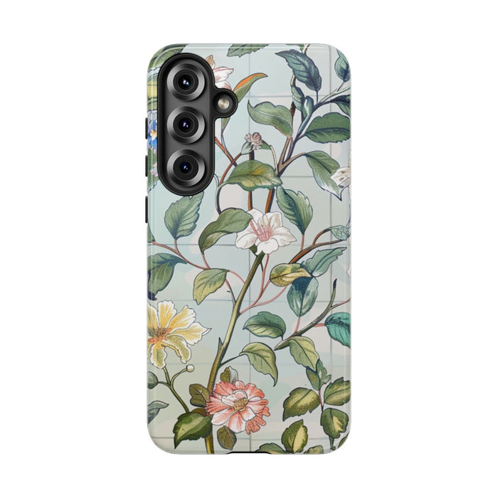 Vintage Bloemenpatroon met Vlinders