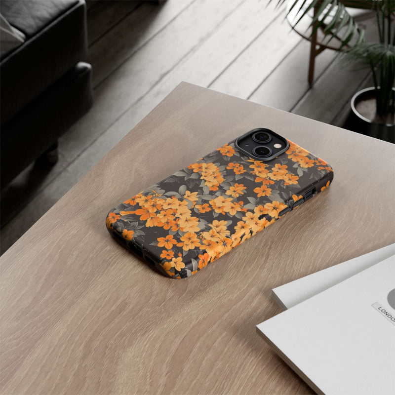 Bloeiende Oranje Trompetbloemen