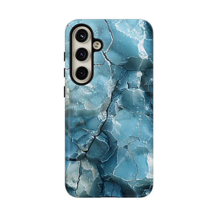 IJzige Fractalstructuur met Grunge