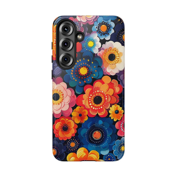 Levendig Abstract Bloemenpatroon