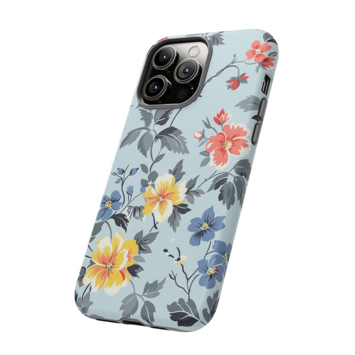 Vintage Bloemenpatroon in Pasteltinten
