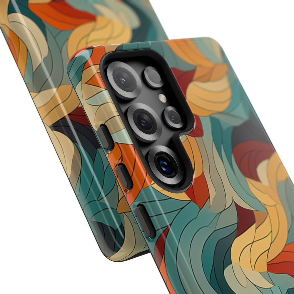 Abstract Veelkeurige Bladerenpatroon