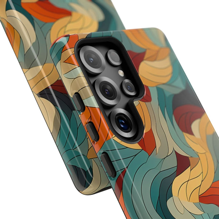 Abstract Veelkeurige Bladerenpatroon
