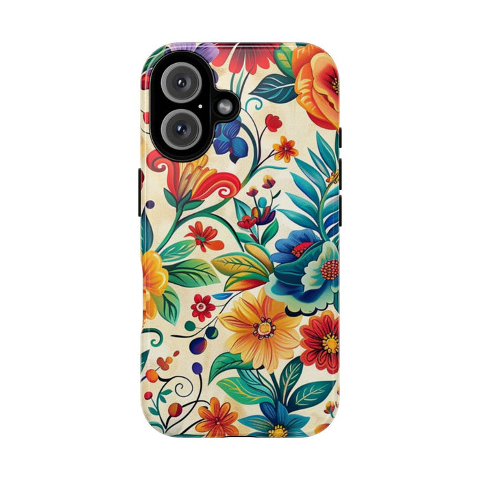 Vrolijk Multicolor Bloemenpatroon