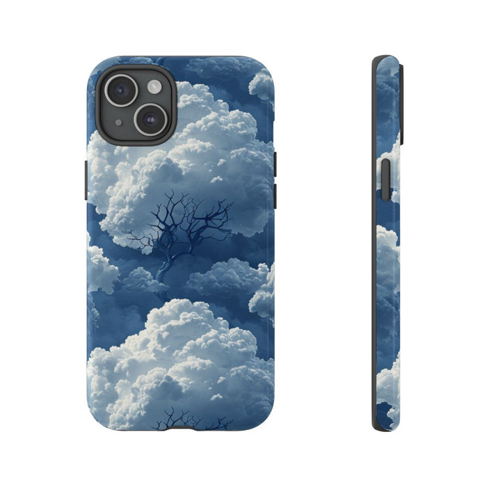 3D Wolken en Boompatroon