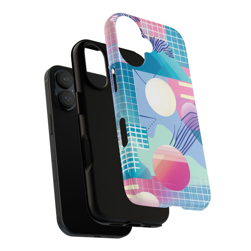 Abstract Geometrisch Patroon in Pasteltinten