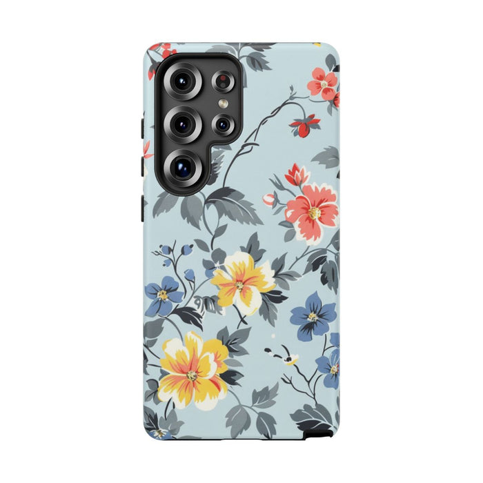 Vintage Bloemenpatroon in Pasteltinten