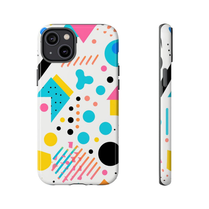 Kleurrijk Memphis Stijl Geometrisch Patroon